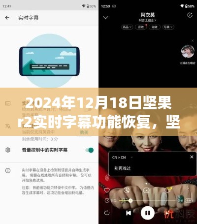 坚果R2手机实时字幕功能恢复指南,2024年12月18日操作步骤详解(初学者与进阶用户皆适用)