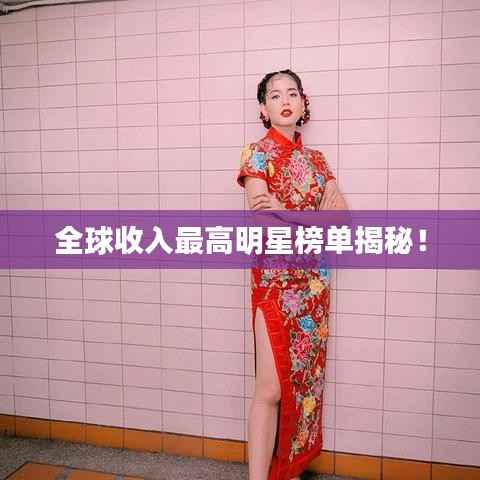 全球收入最高明星榜单揭秘!